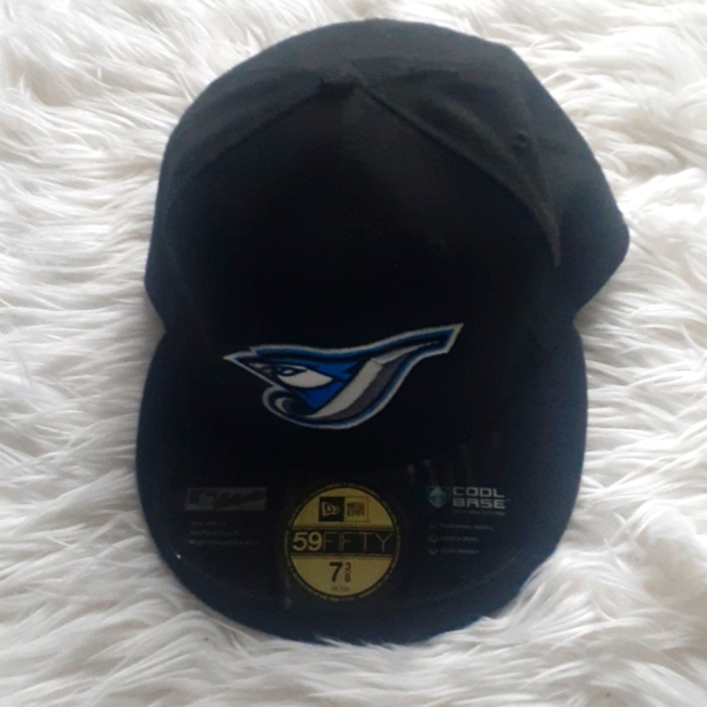 Authentic MLB Black Toronto Blue Jays Jersey New Era Baseball Cap Hat